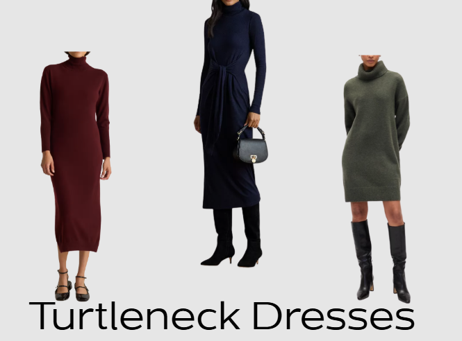 Turtleneck Dresses