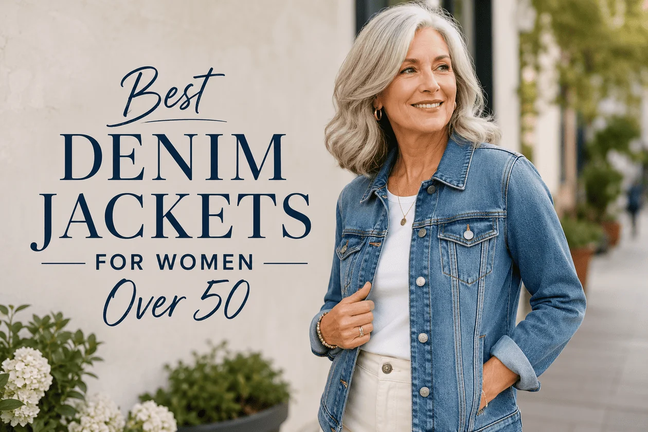 Best Denim Jackets for Women Over 50