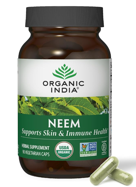 ORGANIC INDIA Neem Leaf Capsules