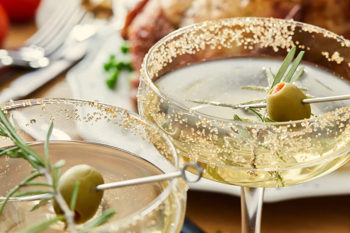 Golden Martini