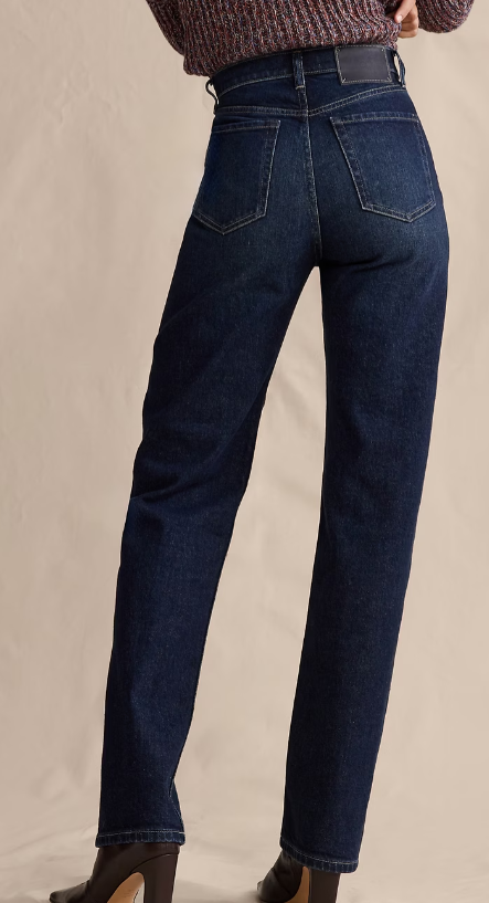 Banana Republic High-Rise 90S Straight Jean (6 colors) $120