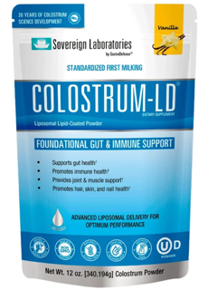 Sovereign Laboratories Colostrum LD for Gut Health