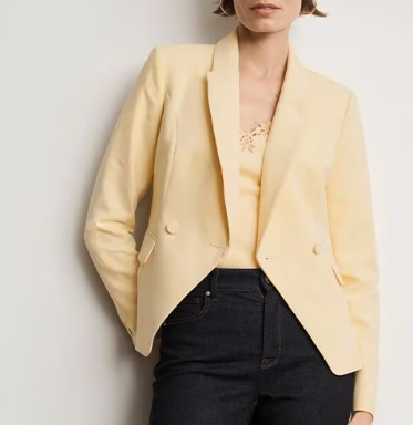 WHBM Cropped Double Button Blazer (3 colors) $147 (was $210)