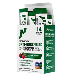1st Phorm Opti‑Greens 50, $42.99