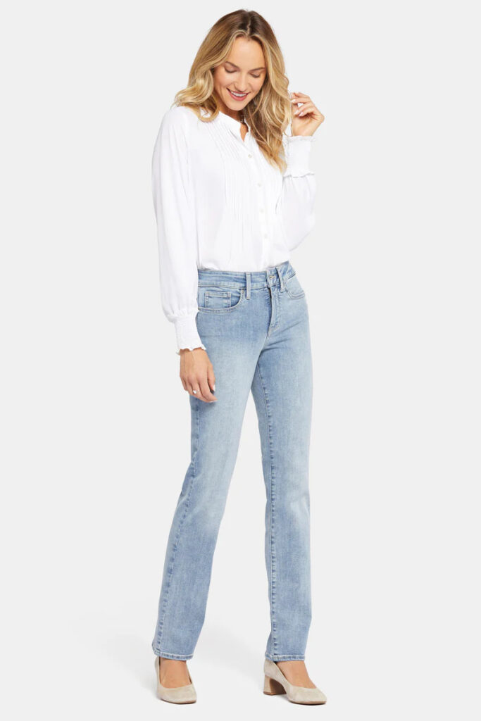 Marilyn Straight Jeans Long Inseam for tall women