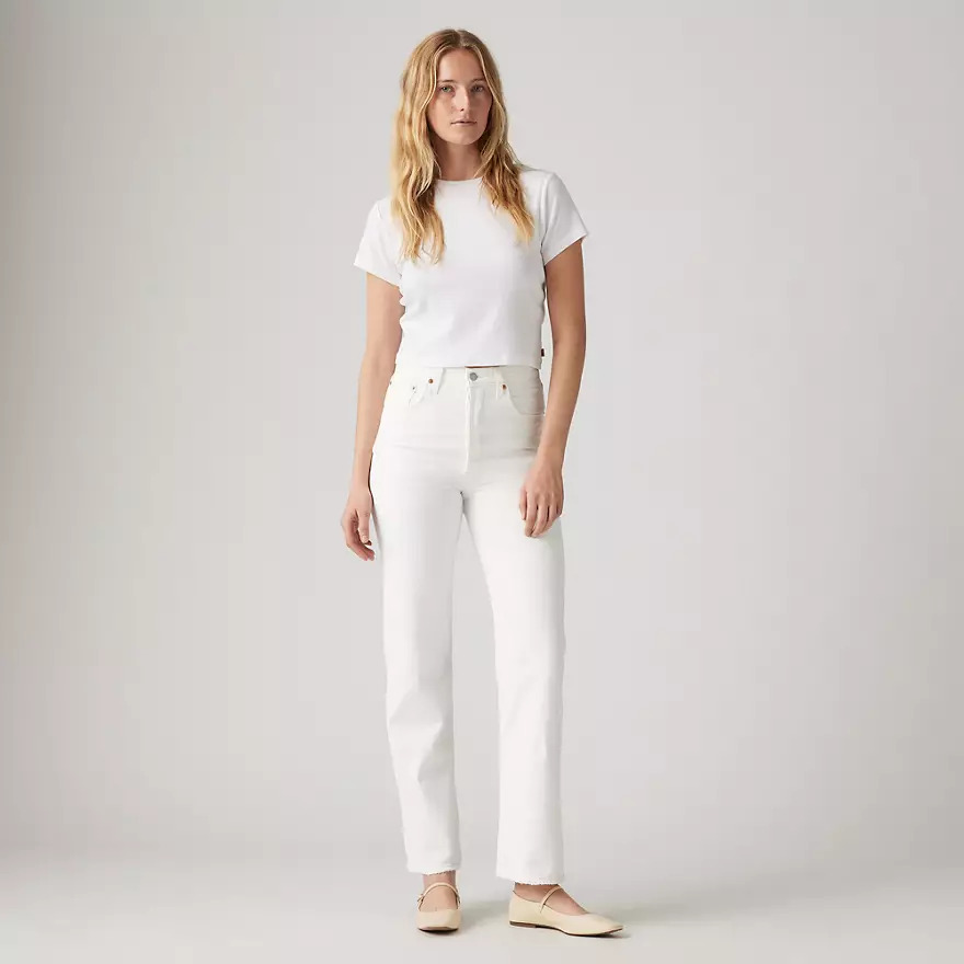 Ribcage Straight Ankle Levis