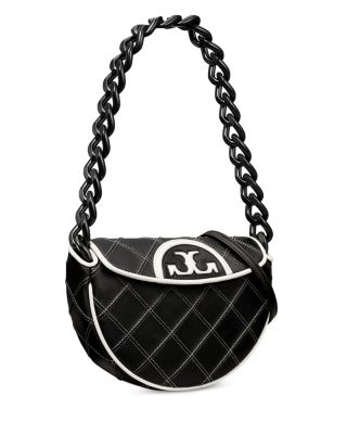 Tony Burch Mini Fleming Soft Crescent Bag