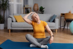 5-Minute Yoga for Neck Shoulders and Back