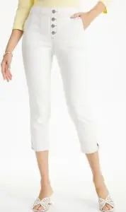 Chico's Pull-On Capri Jeans