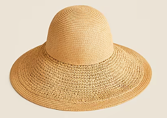 J. Crew Textured summer straw hat (2 colors) $24.99-$46.50 (was $69.50)