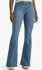 Lee Mid-Rise Flare Jeans