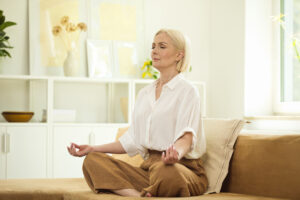 Mindful meditation, menopause guide