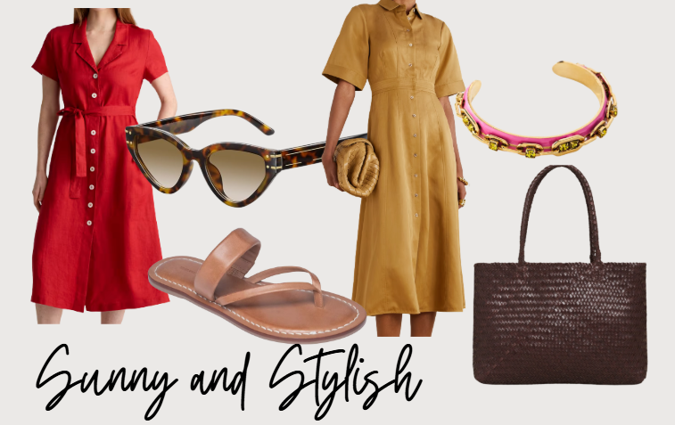 Sunny and Stylish - Shirt Dresses