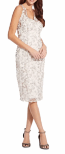 Adrianna Papell Women's Floral Embroidered Sheath Dress $189