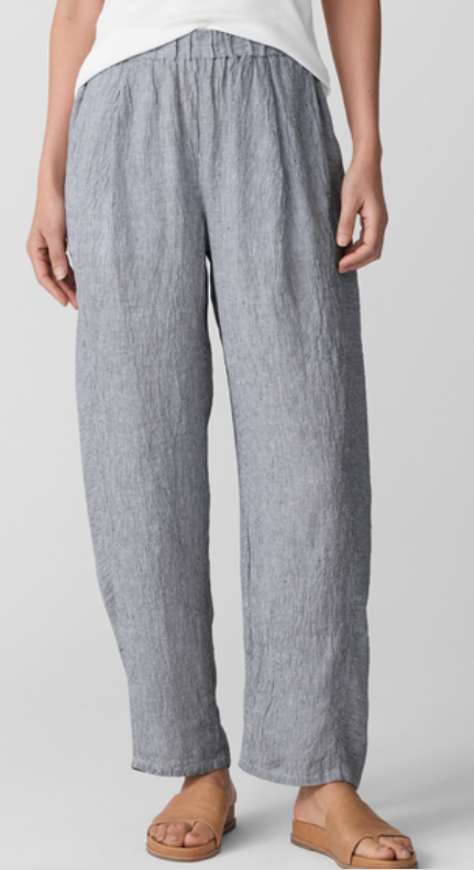 Eileen Fisher Organic Linen Lantern Pant