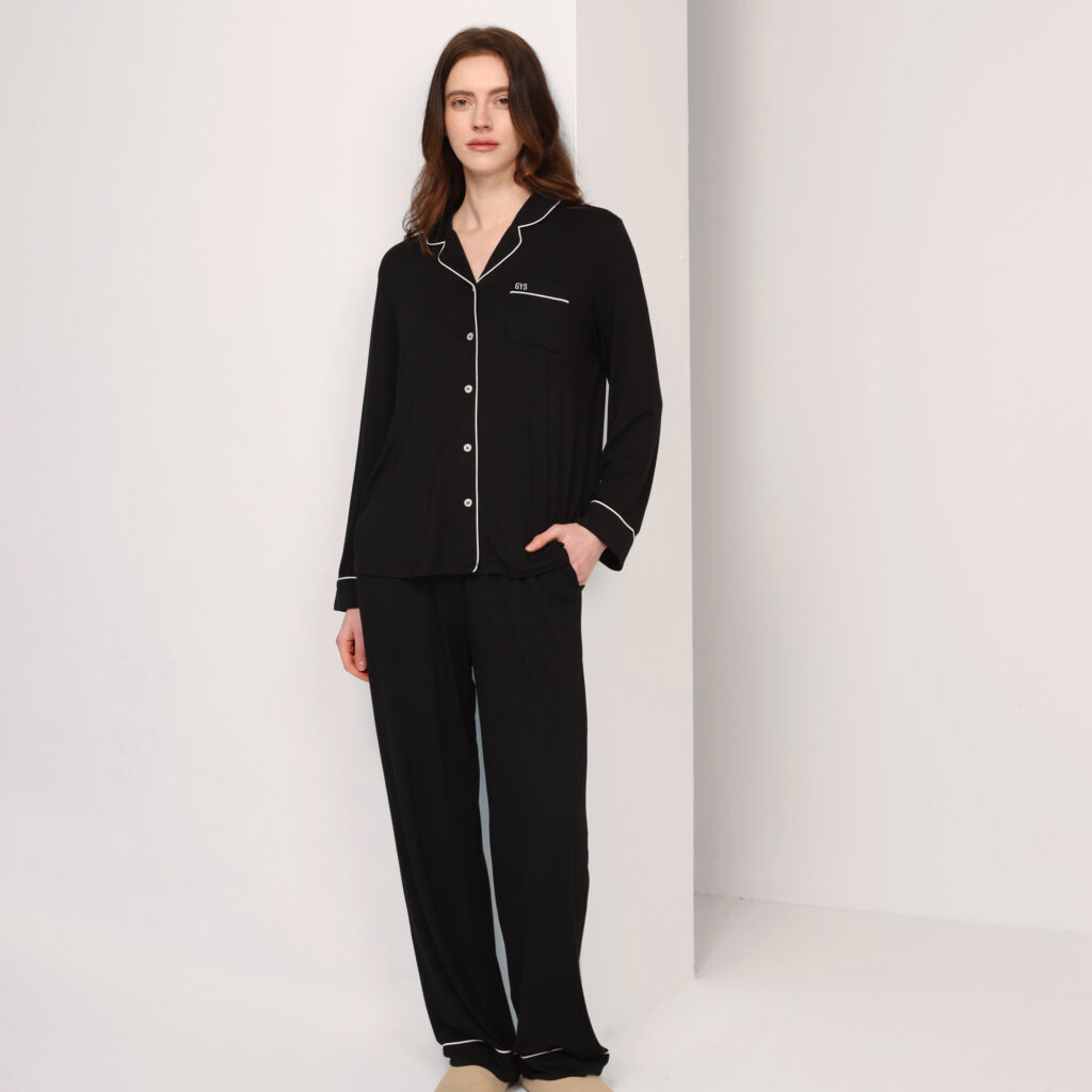 GYS Premium™ Bamboo Stretch-Knit Long Sleeve Pajama Set