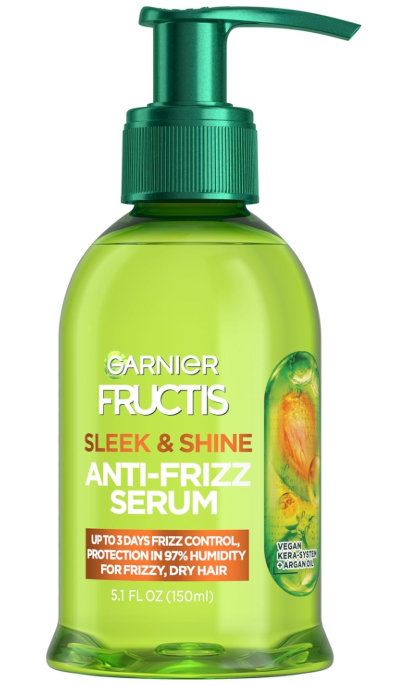 Garnier Fructis Sleek & Shine Anti-Frizz Serum, $6.97