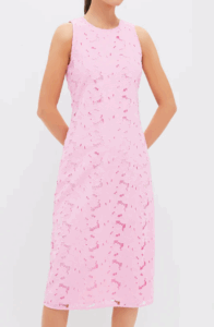 Hyacinth House Carnation Eyelet Evelyn Midi Dress $198