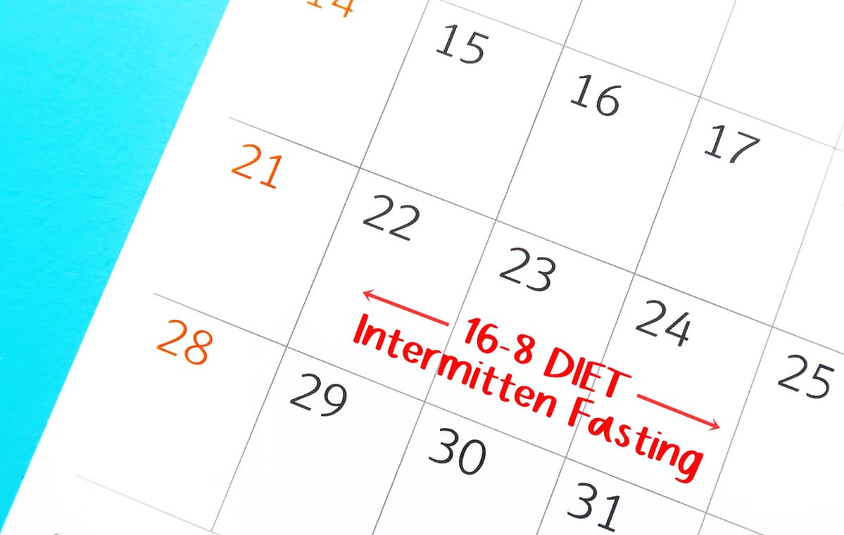 Intermittent fasting feature