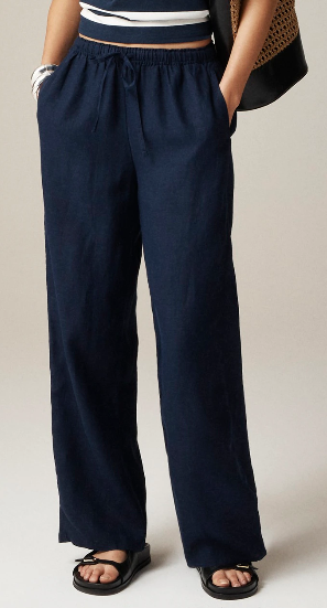 J.Crew Soleil Pant in Linen