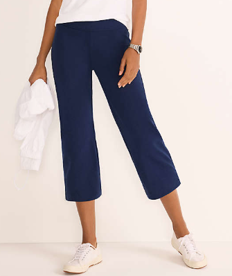 Lands' End Starfish Mid Rise Pull On Crop Pants (6 colors), $35.97 (was $59.95)