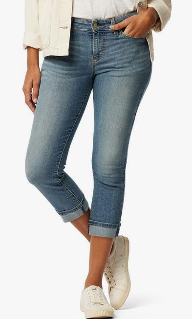 Levi Strauss Mid-Rise Slim Fit Capris (7 colors), $27.99
