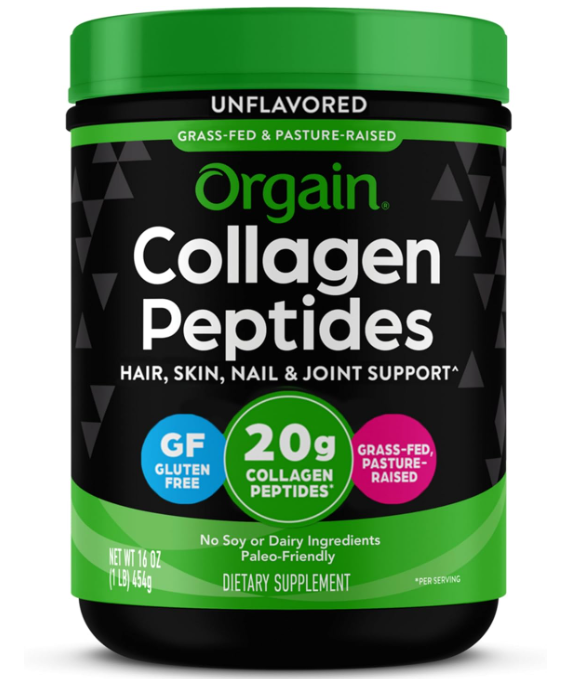 Orgain Hydrolyzed Collagen Peptides, $23.88