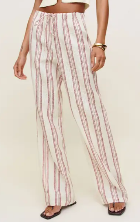 Reformation Olina Linen Pants