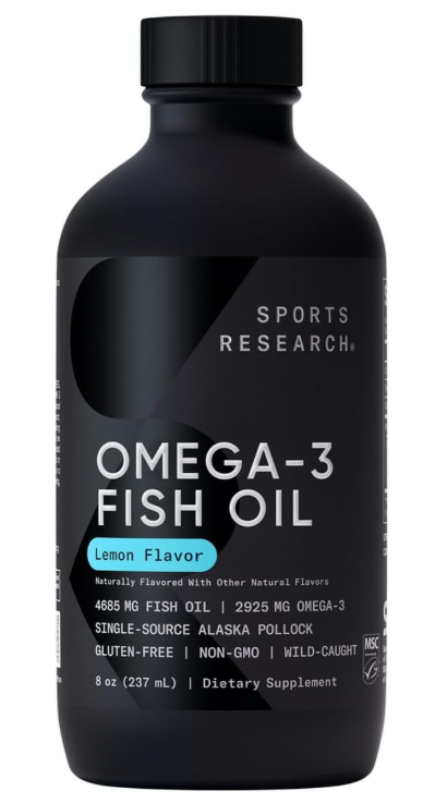 Sports Research® Omega-3 Fish Oil, $44.95
