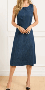 Talbots Refined Denim Dress $149