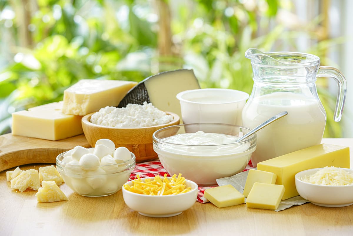 dairy products and calcium