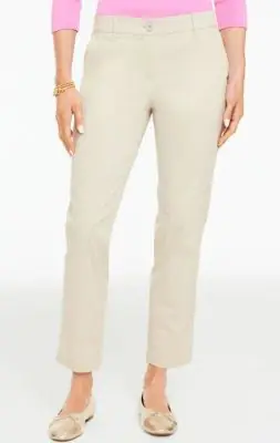 Talbots Heritage Twill Perfect Crop capri pants