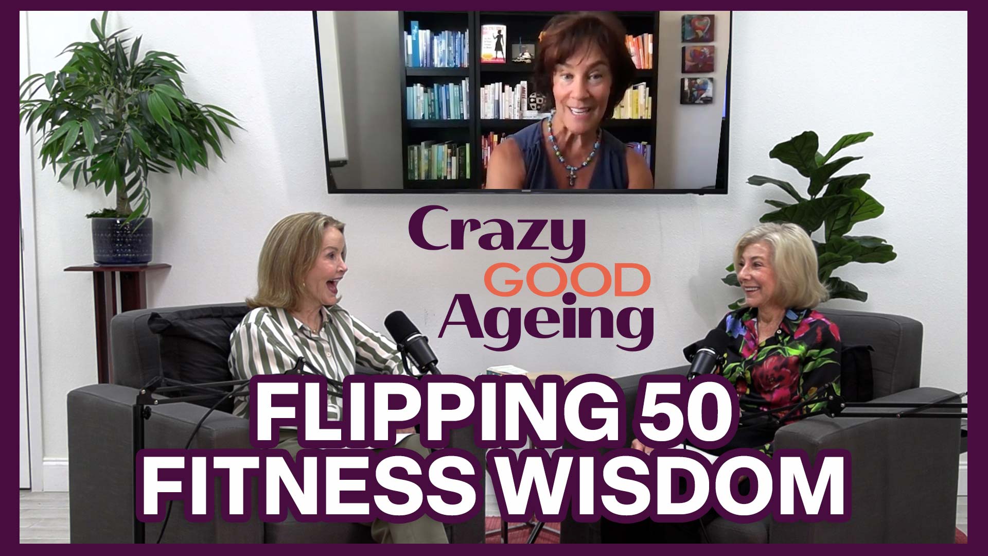 crazy good ageing podcast studio