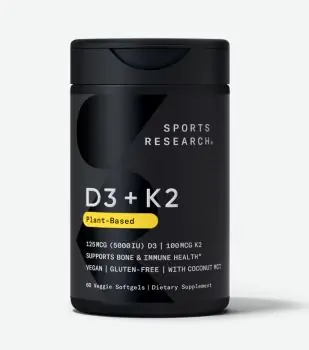 Sports Research Vitamin D3 + K2