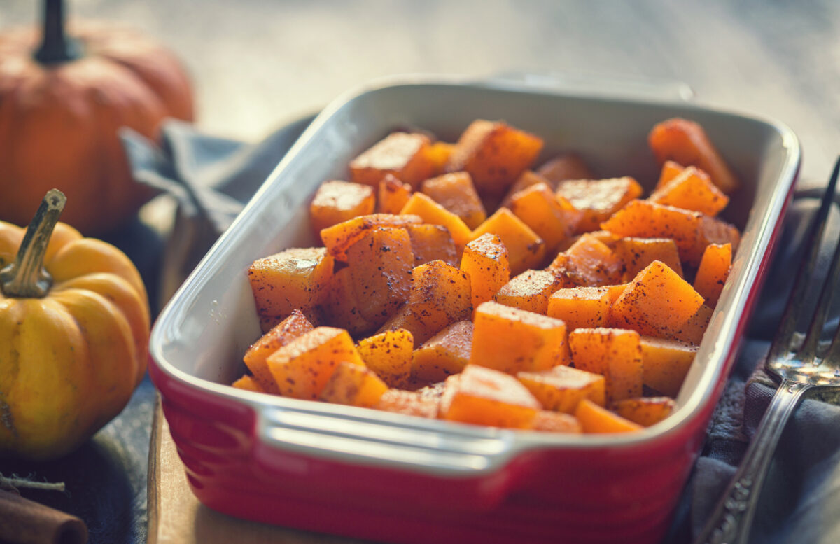 Cinnamon-Roasted Butternut Squash