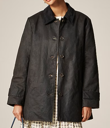 J.Crew Coated Barn Jacket, $278