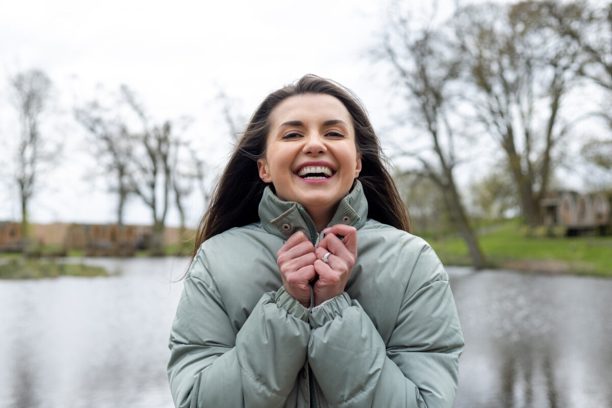 Puffer coat, warm clothes