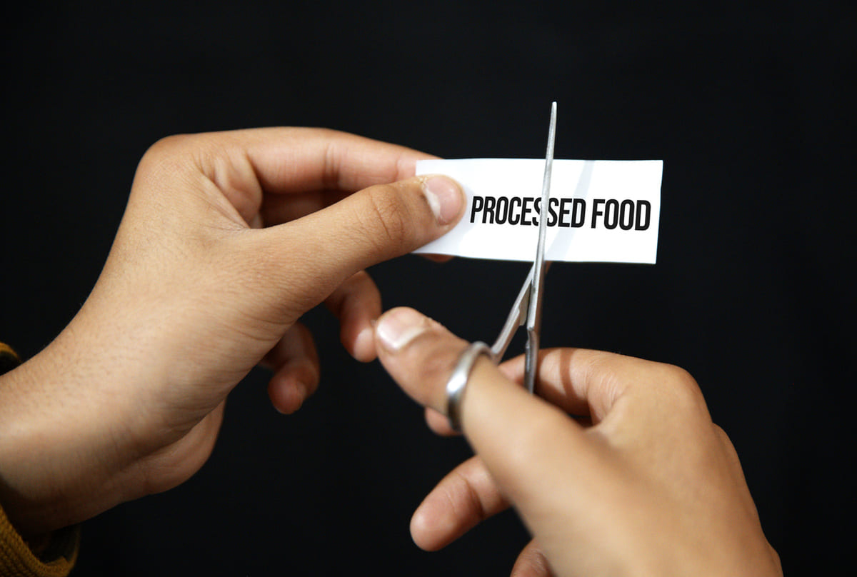 cutting out processed foods