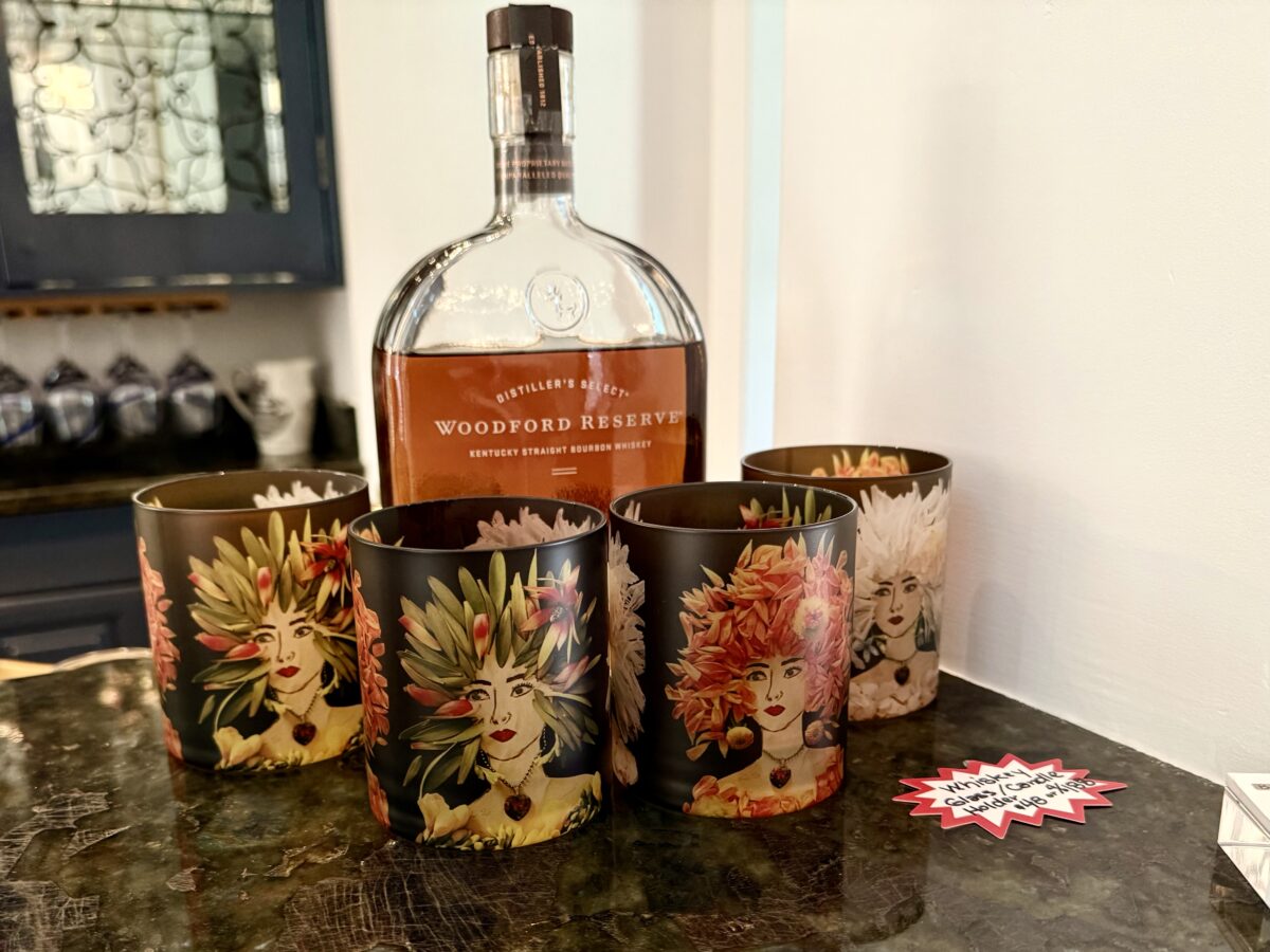 Be Lulu Strong whiskey glasses