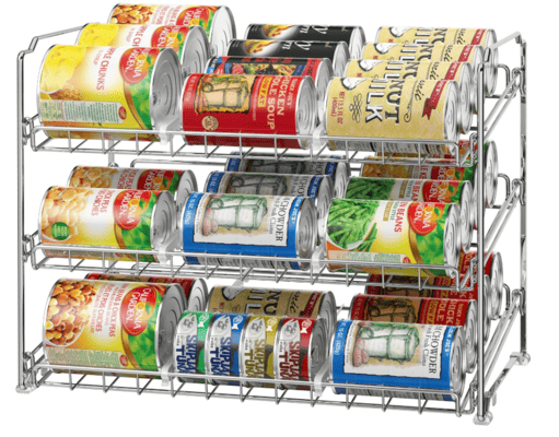 Simple Houseware Stackable Can Organizer Rack (4 colors), $25.87 (was $29.99)
