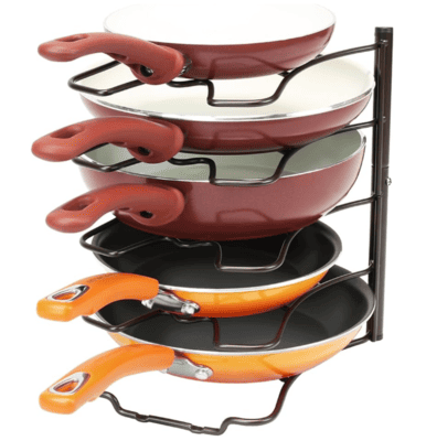 Deco Brothers Pan Organizer Rack (3 colors), $22.87