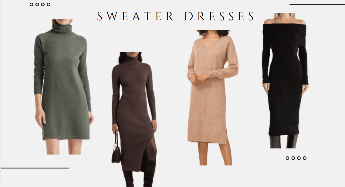 Sweater dresses 3