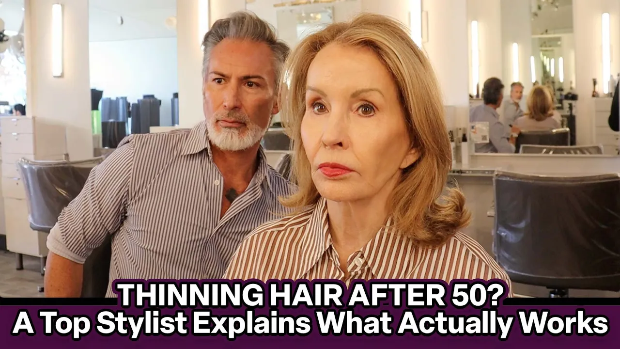 Thinning Hair After 50? A Top Stylist Explains What Actually Works