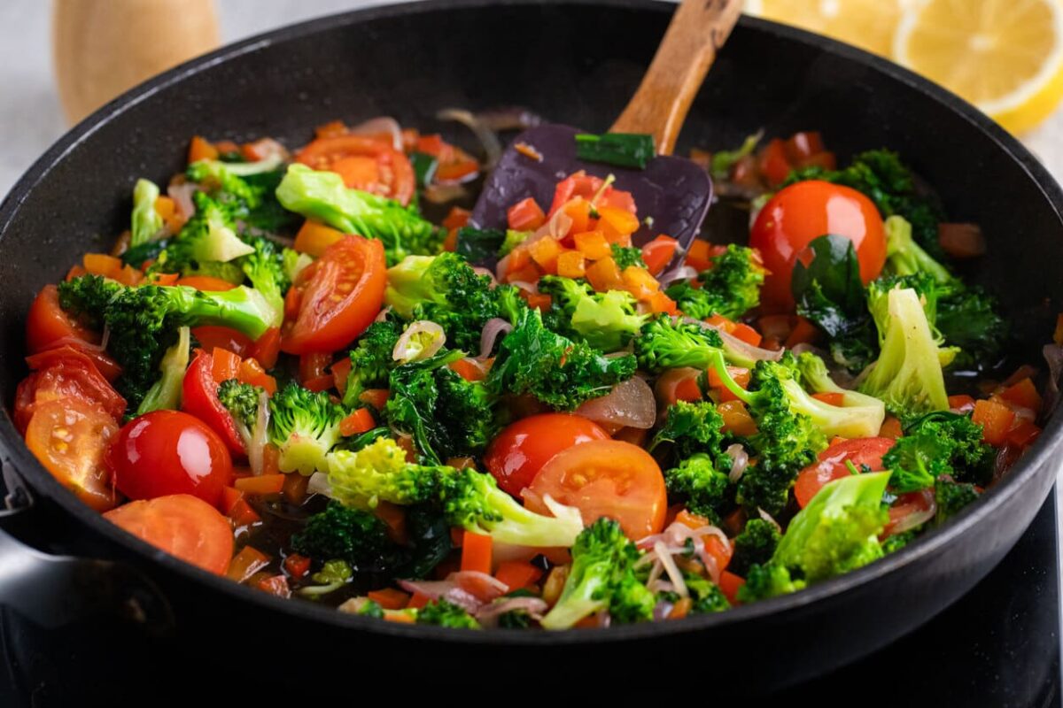 Mediterranean Bowl with Lemon-Herb Salmon and Ancient Grains