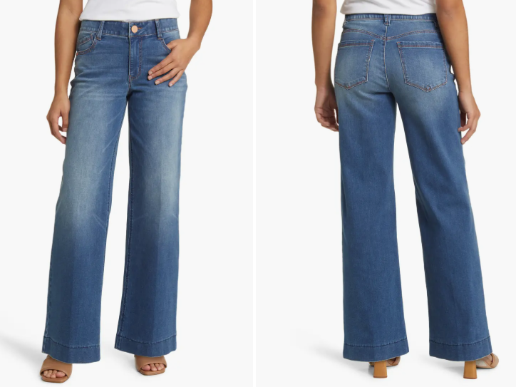 Wit & Wisdom Sam High Waist Wide Leg Jeans (6 colors), $44+ (was $88)