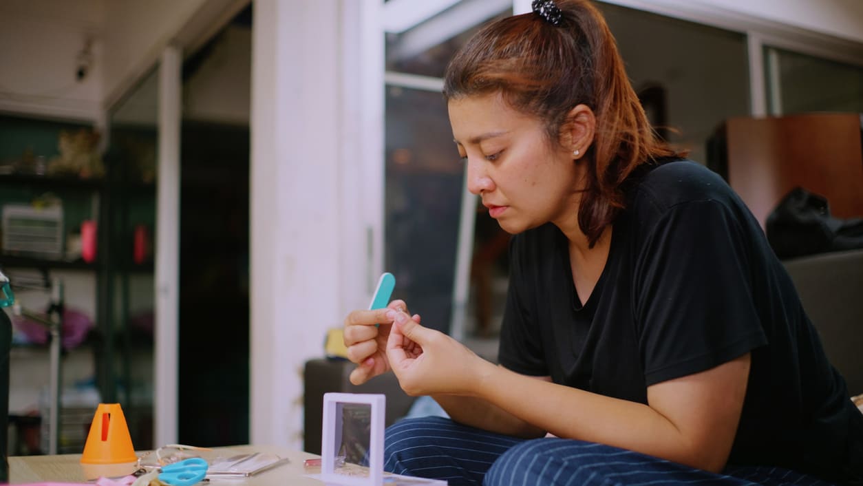 Do your nails at home