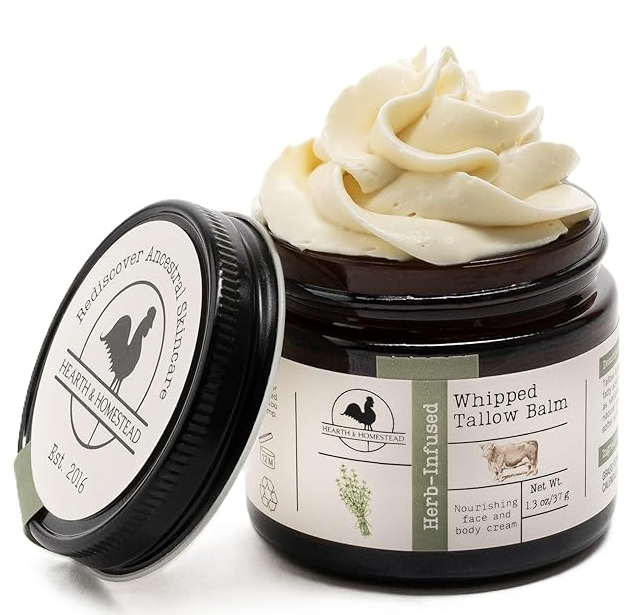 Hearth and Homestead Handmade Whipped Tallow Balm