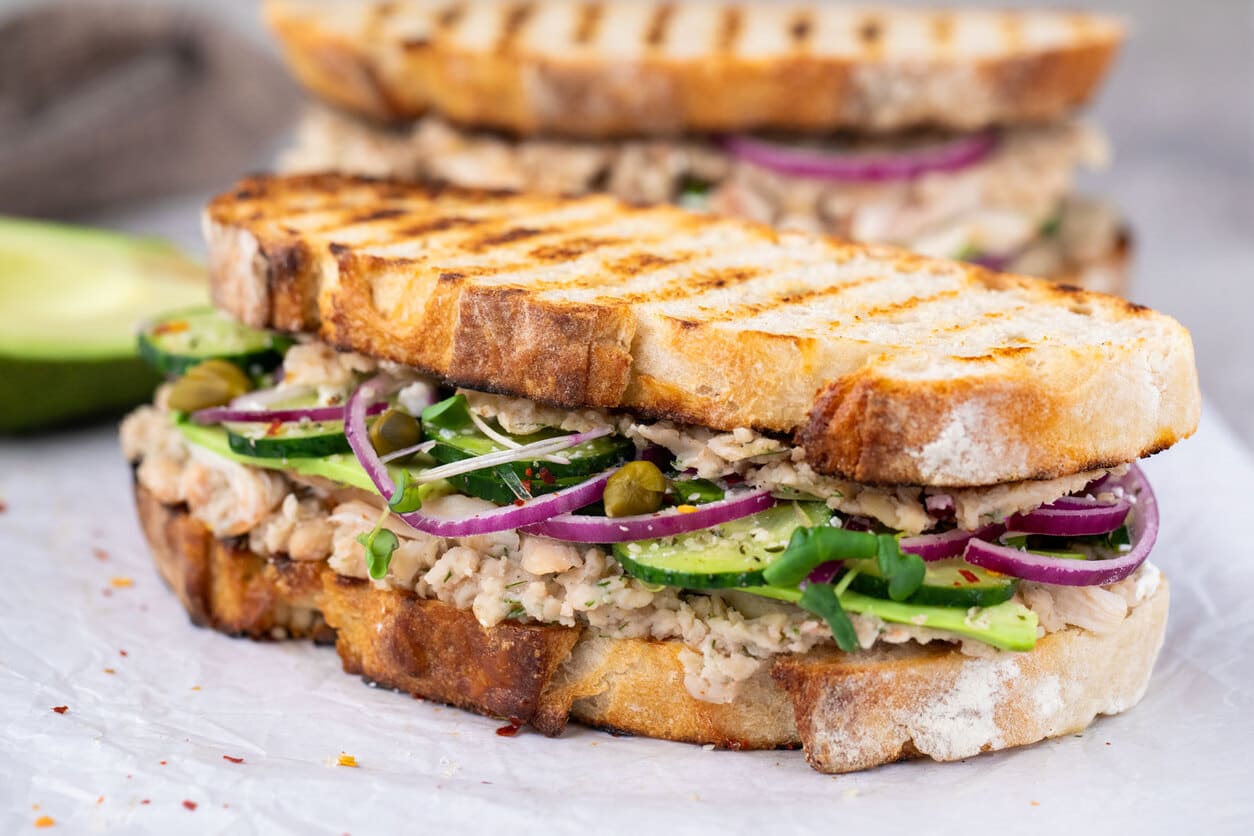 Mediterranean Power Sandwich Recipe
