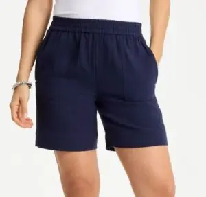 Chico's Gauze Cotton Shorts