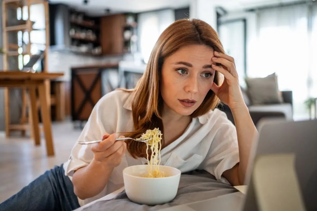 Stress eating
